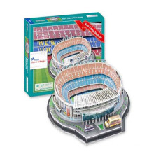 Educacional 100PCS Espanha Stadium Kids Toy 3D Puzzle (10173058)
